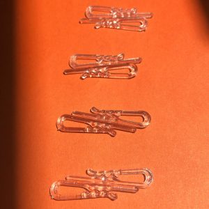 Pinza Plástica Transparente